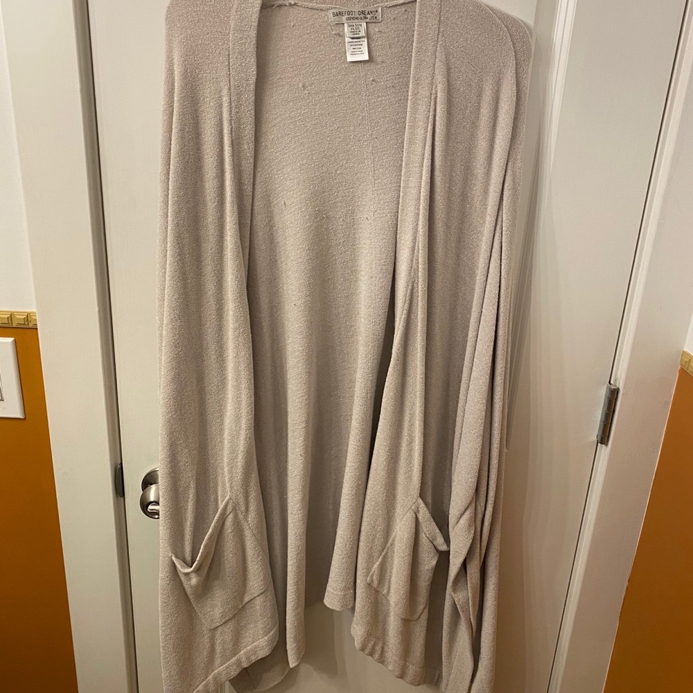 Barefoot Dreams Cardigan/poncho